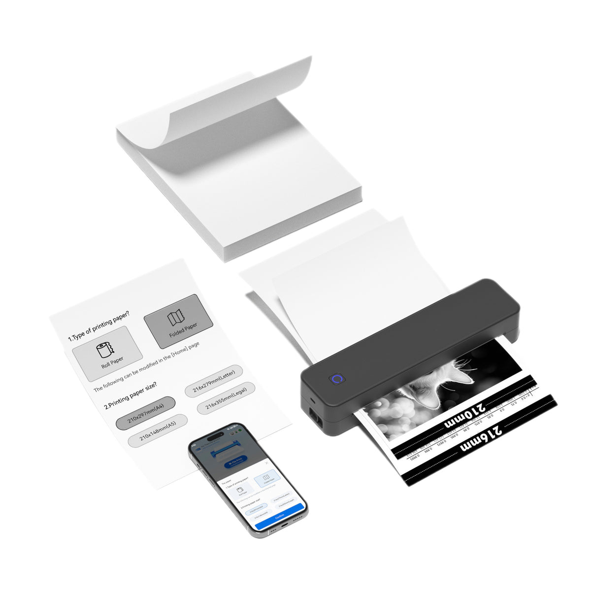 Portable Laser Printer