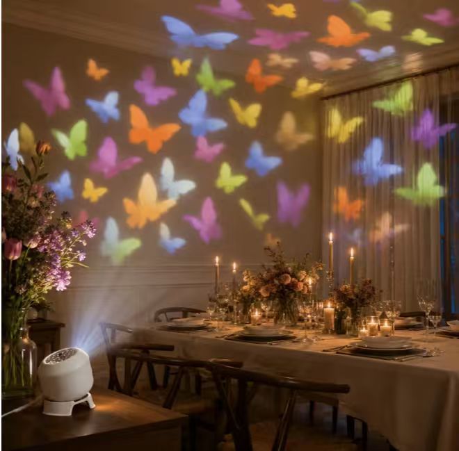 Glow Rotating Night Light Projector – Ocean, Stars & Unicorn Themes