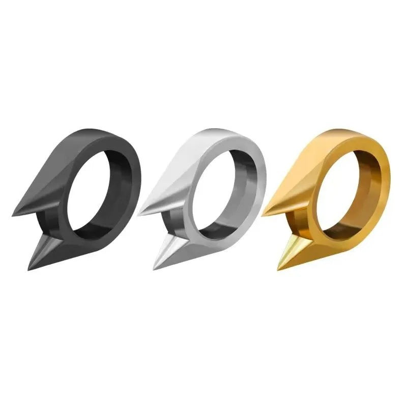 Sleek Cat-Ear Personal Safety Ring