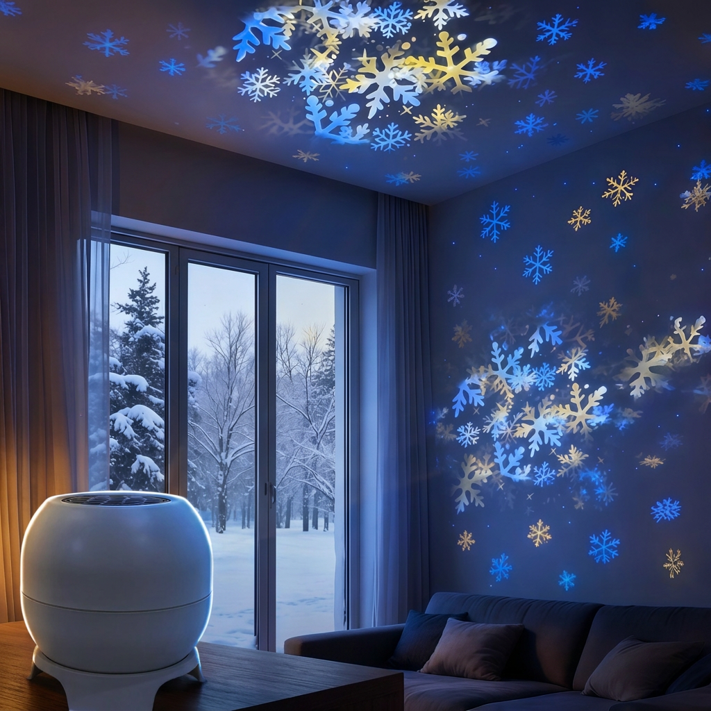 Glow Rotating Night Light Projector – Ocean, Stars & Unicorn Themes